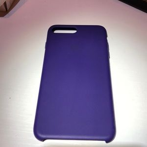 Plum iPhone7/8 plus silicone case